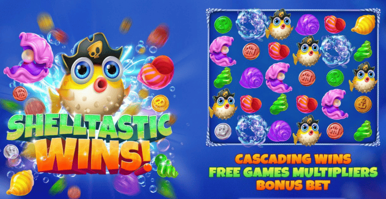 Game slot online Shelltastic Wins